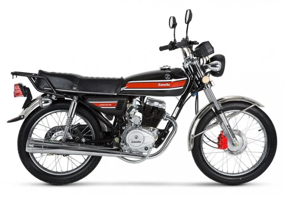 Vista principal de la motocicleta Zanella Zanella Sapucai 125