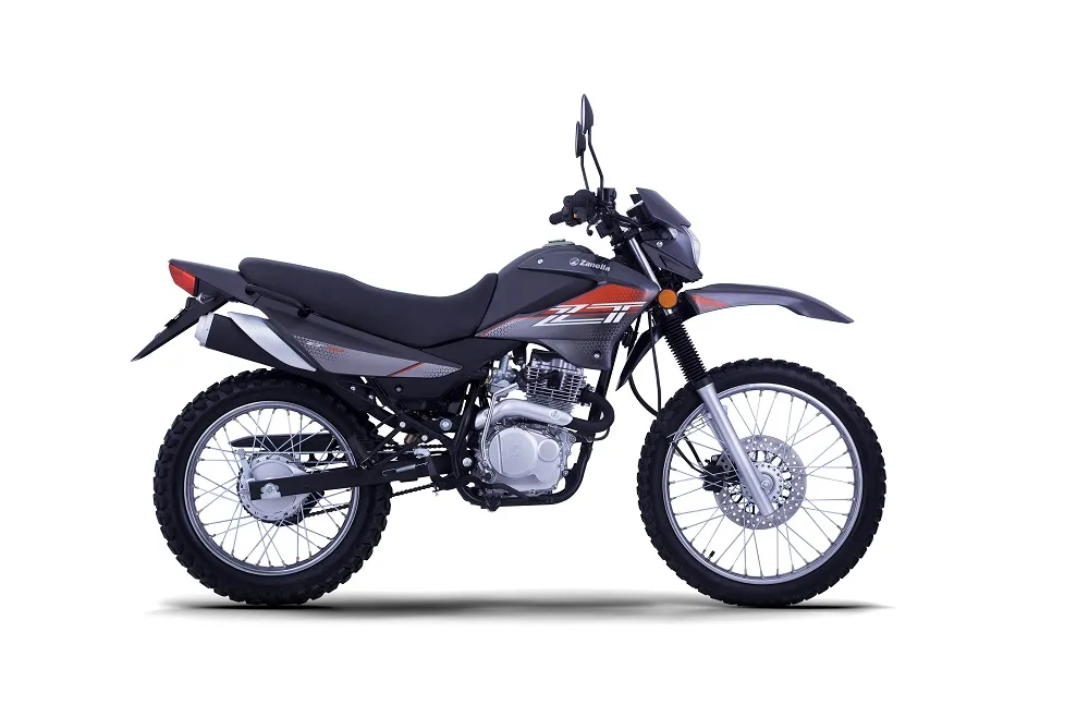 Color Negro para la moto ZANELLA ZT 200