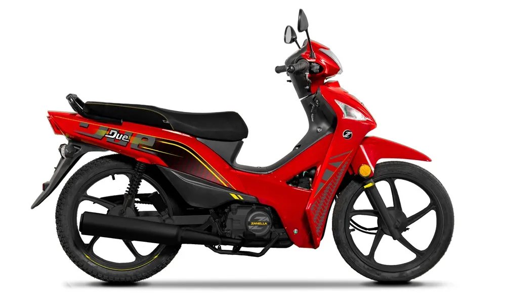 Color Rojo para la moto Zanella DUE 125